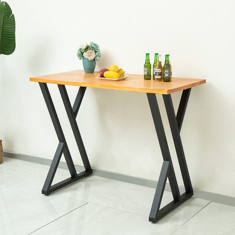 HEONITURE Table Legs 36 Inch, Counter Height Table Legs, Bar Metal High Tall Base Desk Steel for Kitchen or Outdoor HEONITURE