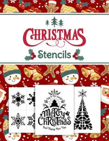 Christmas Stencils: +80 Cute Christmas Holiday Clip Arts Templates For Kids & Whole Family. Christmas Stencils For Painting On Wood, Canvas and To Create Handmade Decorations WoodArtSupply