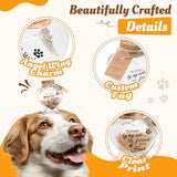 BluBrk Pet Fur Keepsake Jar-Pet Memorial Gift for Loss of Dog or Cat, Heart-Shaped Glass Pet Hair Keepsake Bottle, Dog Fur Keepsake & Cat Fur Keepsake, Printed Quote Forever in My Heart”
