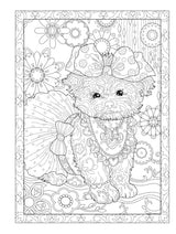 Creative Haven Playful Puppies Coloring Book: Relax & Find Your True Colors (Adult Coloring Books: Pets) Dover Publications