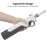 TUMIDY Cordless Electric Knife Rechargeable, Electric Carving Knife for Carving Meats, Poultry, Bread, Crafting Foam, Serving Fork Included TUMIDY