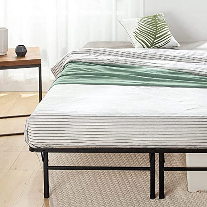 ZINUS SmartBase Heavy Duty Mattress Foundation, 14 Inch Metal Platform Bed Frame, No Box Spring Needed, Sturdy Steel Frame, Underbed Storage, Full