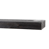 Modern Ember Vara Wood Mantel Shelf - 54 Inch Floating Provincial | 3 Inch Height - Variations in Grain and Natural Distresssing | Wooden Floating Wall Mounted Shelf - for Fireplaces & Décor Modern Ember
