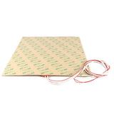 BCZAMD 3D Printer Heating Plate Adhesive Silicone Heated Mat 120V 750W with NTC 100K Thermistor No Hole for Crealit Ender 3 Max 3D Printer Parts 300 X 300mm (Approx. 12" X 12") BCZAMD