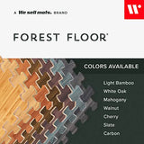 Forest Floor 3/8 Inch Thick Printed Foam Tiles, Premium Wood Grain Interlocking Foam Floor Mats, Anti-Fatigue Flooring – Stylish Flooring Solution, Carbon, 16 Sq Ft We Sell Mats