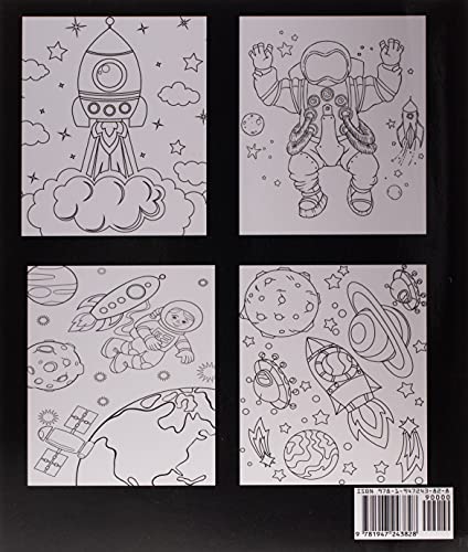 Space Coloring Book for Kids (Children's Coloring Books)