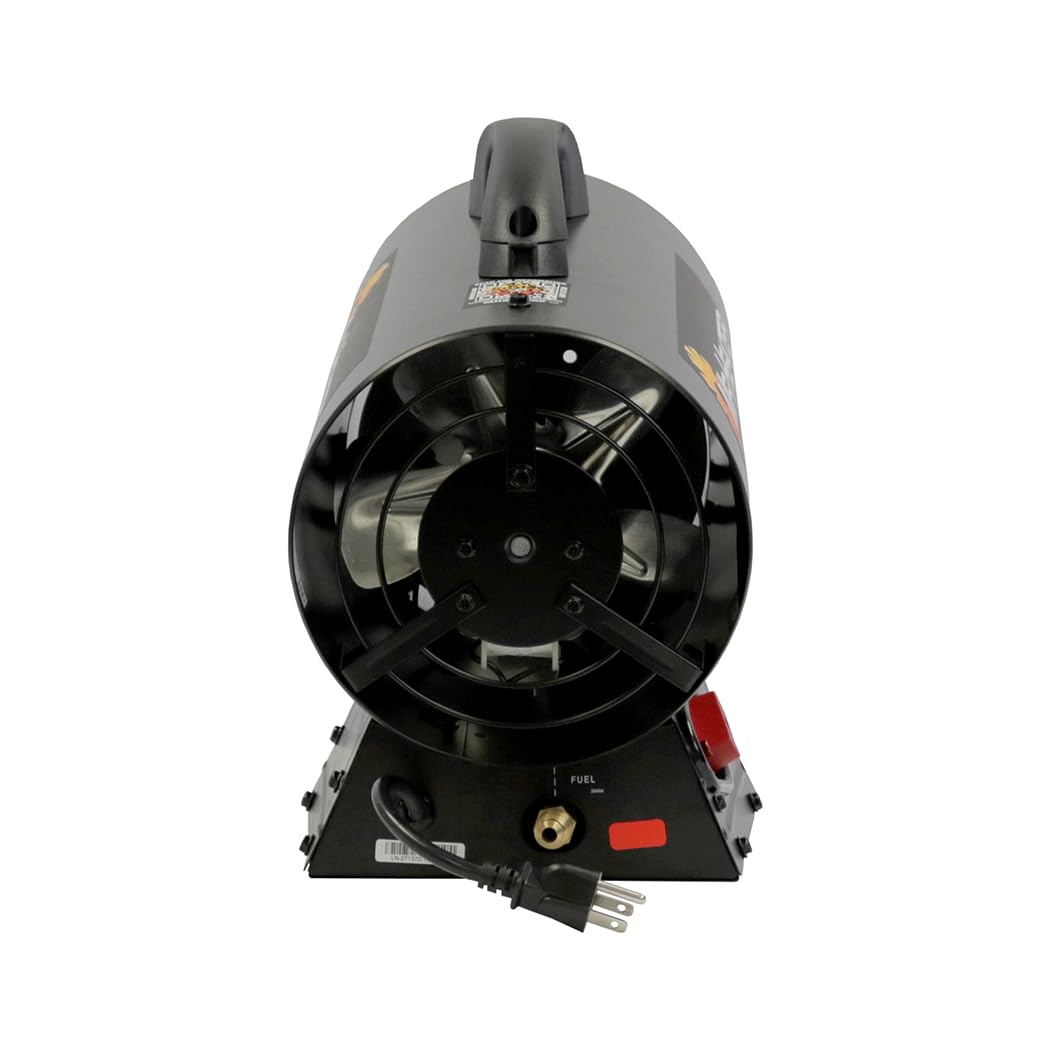 Mr. Heater MH60QFAV 60,000 BTU Portable Propane Forced Air Heater, 19.75 x 11.50 inches, black Mr. Heater