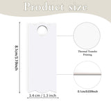 ZHUOMINGJIA 5 Pcs Heat Sublimation Nameplate,Aluminum Name Plate For Stanley 40 Oz,Free Diy,Not Shattering,Not Deformed, Usable On Both Sides,No Odor,The Perfect Substitute For Acrylic Material ZHUOMINGJIA