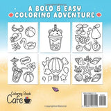 Cozy Summer: Bold & Easy Coloring Book for Adults and Teens Featuring Fun Summer Designs for Stress Relief and Relaxation (Bold and Easy Coloring Books) WoodArtSupply