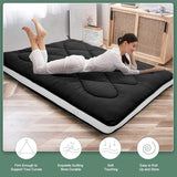 Lilypelle Japanese Floor Mattress Futon Mattress, Full Size 54"x 80" Foldable Roll Up Sleeping Tatami Mat Floor Lounger Guest Bed LILYPELLE