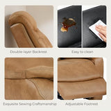 KISLOT Power Recliner Chair Wall Hugger Recliner with Adjustable Headrest and Footrest Dual Motor Electric Faux Leather Reclining Sofa with USB/Type-C Charging for RV Living Room Bedroom