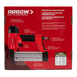 Arrow PT18G Gauge Oil-Free Pneumatic Brad Nailer - Small Light Trim and Interior Molding Work, Operates Up to 100psi Compression Unit, Fits 5/8", 3/4", 1", 1.5", 2" Brad Nails Arrow
