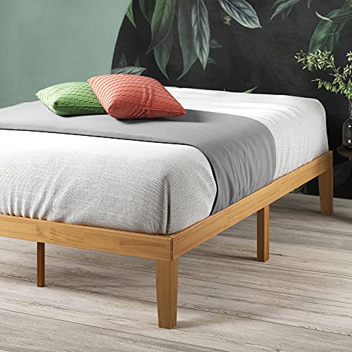 ZINUS Moiz Twin Wood Platform Bed Frame with Wireless Remote and Underbed Storage - WoodArtSupply