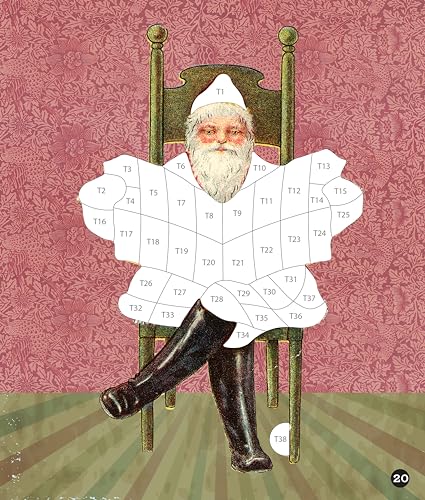 Brain Games - Sticker by Number - Vintage: Christmas WoodArtSupply