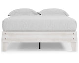 Shawburn Casual Farmhouse Full Platform Bed Frame in Whitewash by Signature Design by Ashley Signature Design by Ashley