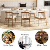 HOMBIX Transformer Table, Expandable Dining Table for 10-12 People, Folding Console Table Space Saving Furniture for Small Apartments, White HOMBIX