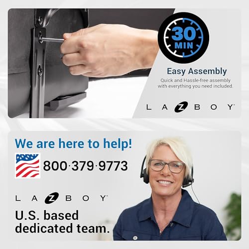 La-Z-Boy 1104593 Bradley Bonded Leather Executive Chair La-Z-Boy