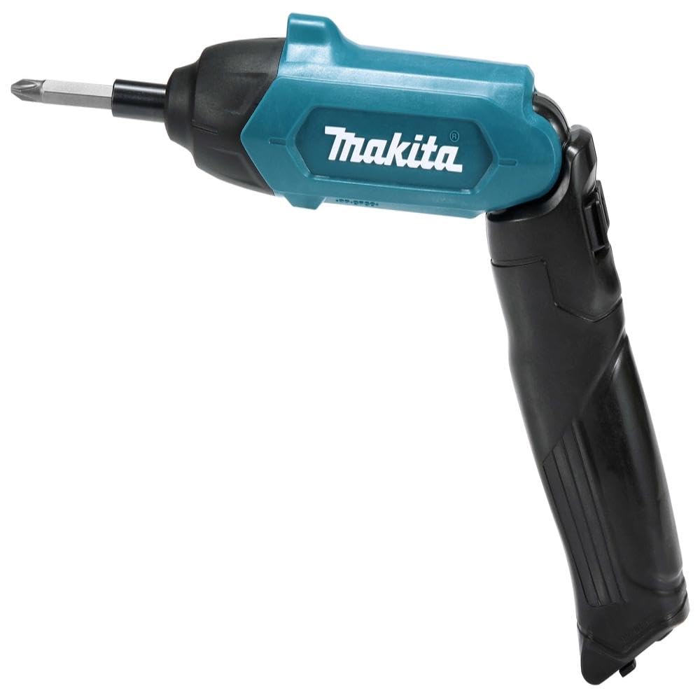 Makita DF001DW 3.6V Lithium-Ion 1/4" Hex Screwdriver Kit, Teal, 3.6V Makita