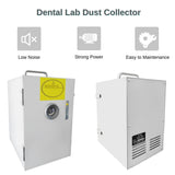 Yuland Dental Lab Grinding Vacuum Cleaner Single-Row Digital Dust Collector 110V 370W Silent Vacuum Dust Extractor for Laboratory (Q-3) Yuland