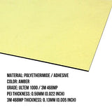 Gizmo Dorks PEI Sheet 3D Printer Build Surface 300mm x 300mm (11.8" x 11.8") with Laminated 3M 468MP Adhesive, Made in The USA Gizmo Dorks