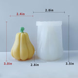 Japleed Pumpkin Candle Molds for Candle Making, Fall Halloween Thanksgiving Ornament Molds, 3D Pumpkin Epoxy Resin Soap Wax Silicone Mold Autumn Chocolate Cake Fondant Dessert Mould (Pear) japleed