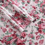 Betsey Johnson - Full Bed Sheets, Satin Bedding Set with Matching Pillowcases, Wrinkle & Fade Resistant, Silky Smooth for Healthy Hair (Vintage Floral Pink) Betsey Johnson