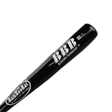 BamBooBat by Pinnacle Sports Equipment INC. Youth Durable Bamboo Baseball Bat for Players Aging 5-13 Years Old, White Handle/Black Barrel, 30 Inch, YHWBB30 BamBooBat