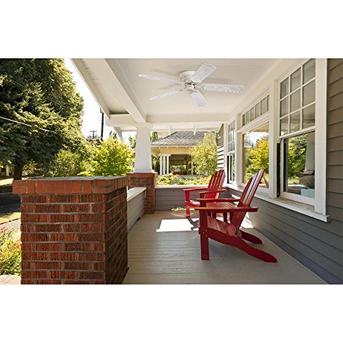 Westinghouse 7217200 Contempra 48-Inch Indoor/Outdoor Ceiling Fan, White Finish Westinghouse