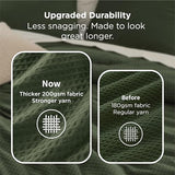 Bedsure Waffle Comforter Set Queen, Soft and Breathable Dark Green Bedding Comforter Set, 3 Pieces, 1 Waffle Weave Comforter (90"x90") and 2 Pillowcases (20"x26") Bedsure