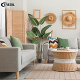 One 5 Foot Artificial Bird of Paradise Palm Tree Potted Plant by TRESIL Bagari Store