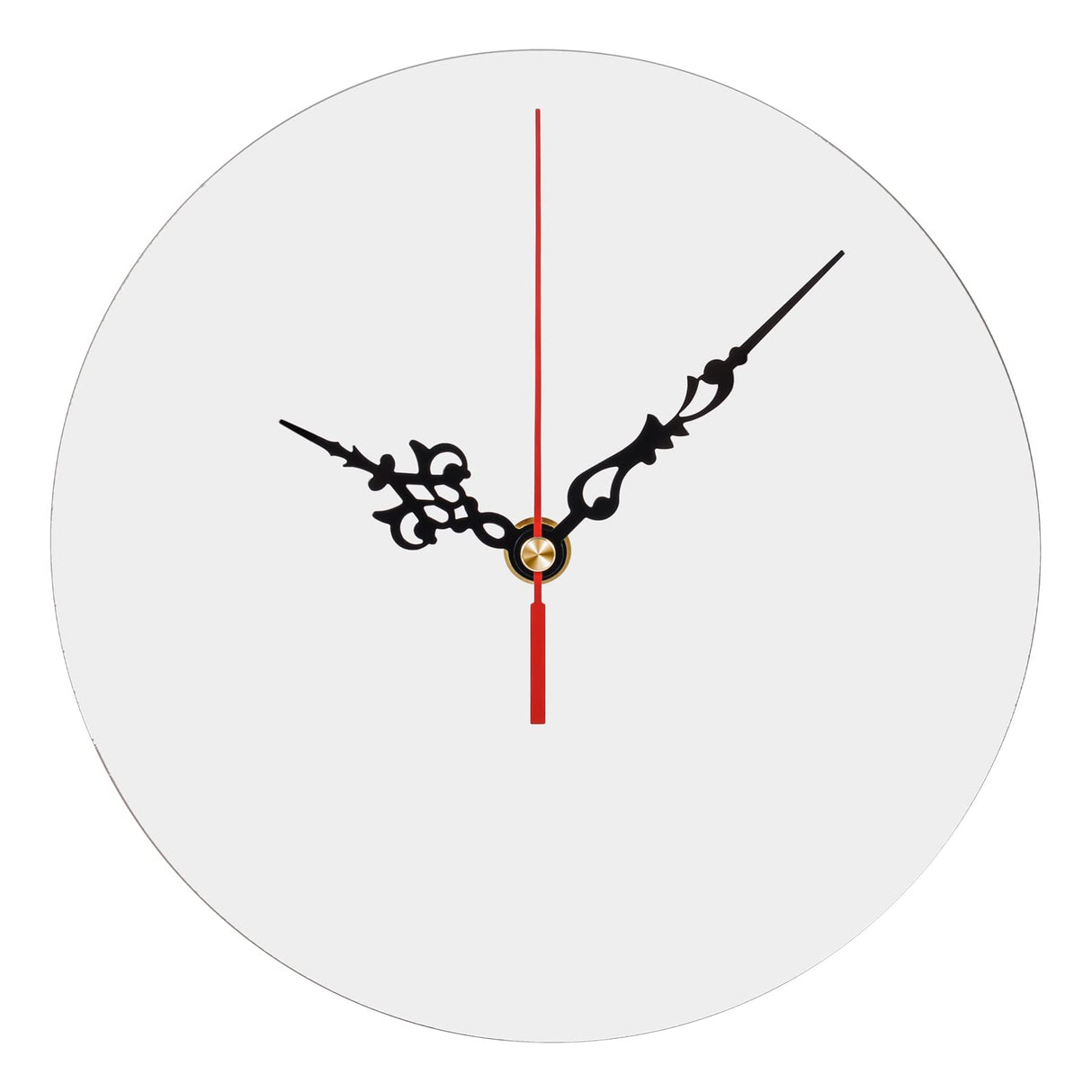 Sublimation Blank Wall Clock - 7.9" Wood Wall Clocks Silent Non-Ticking Decorative Wall Clock Battery Operated Clock Wyleaves