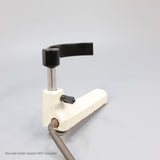 Hurricane Turning Tools,5" Diameter Curved Tool Rest For Turning Small Bowls on Wood Lathe, 5/8" Diameter Post, 4" Post Length Hurricane Turning Tools