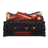 duraflame Electric Log Set 1,000 Sq Ft Heater, Faux Logs Insert with Infrared Flames for Existing Fireplaces, Remote Control Included Duraflame