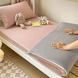 Japanese Floor Mattress Cover with Zipper,100% Cotton Cover for Traditional Shikibuton Futon Mattress, Futon Mattress Protective Cover,Reversible Washable,Pink2,Full/120x200cm Generic