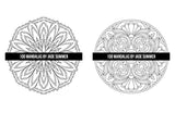 Mandala Coloring Book: For Adults with 100 Magical Mandalas WoodArtSupply