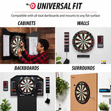 Viper QuickFit Dartboard Mounting Bracket with Viper Pro Line Oche Tape,Black Viper