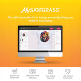 Sawgrass SG500 VersiFlex Printer Bundle, Innovative Inks & Light Heat Transfer Paper Bundle - Soft-Touch Infusible Ink, 8.5x11 Paper - Professional Results on Untreated Fabric and Wood Sawgrass