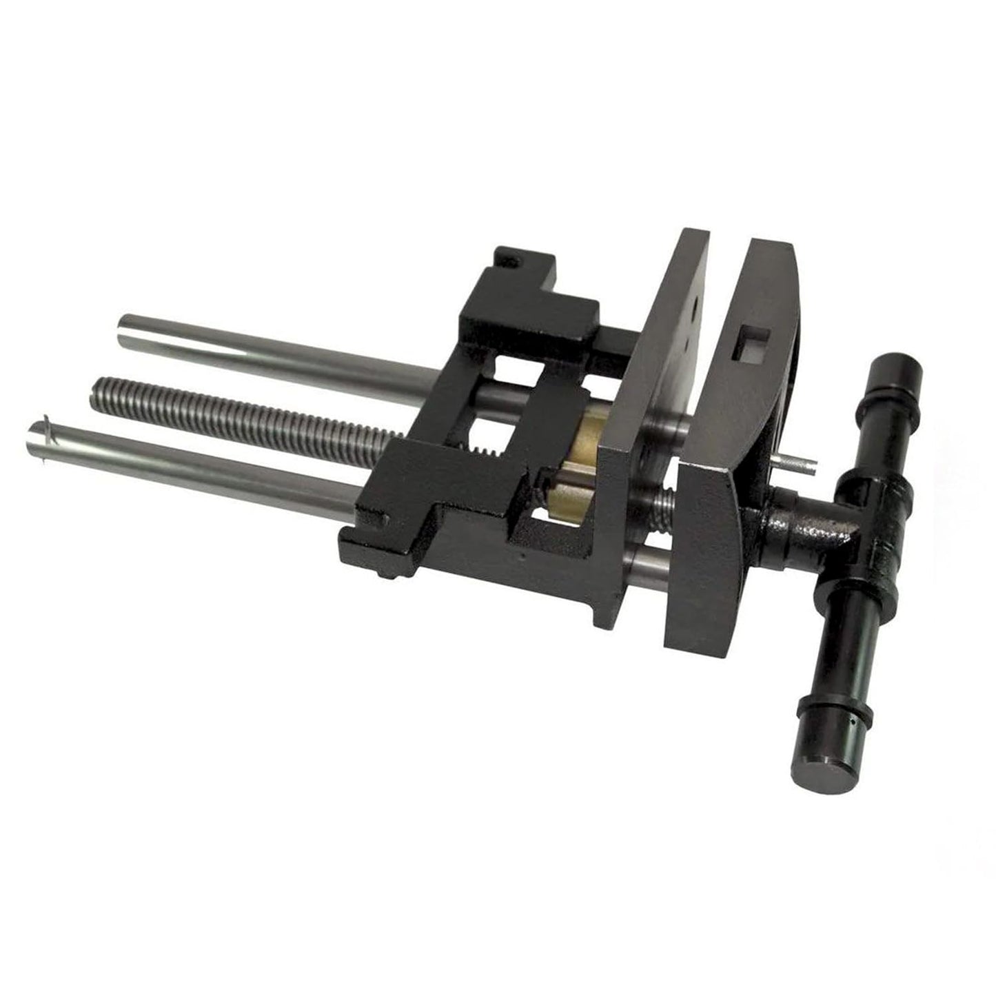 Yost Vises 7WW-DI 7" Heavy-Duty Ductile Iron Woodworker's Vise, Black - WoodArtSupply