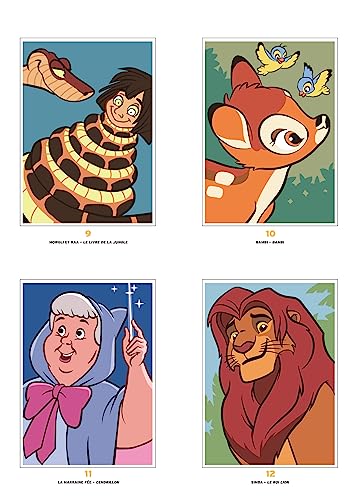 Coloriages mystères Disney - Portraits (trompe l'oeil) HACHETTE PRAT