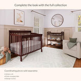 Dream On Me Ashton 5-in-1 Convertible Crib in Espresso, Greenguard Gold Certified , 50x36x44 Inch (Pack of 1)