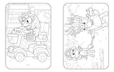 Bluey: Hooray, It's Halloween!: A Coloring Book WoodArtSupply