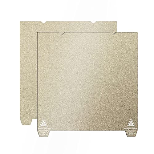 Double-Sided Textured PEI Sheet 3D Printer Bed 235mm*235mm and Magnetic Sticker with Adhesive for Creality Ender 3/Ender 3 Pro/Ender 3 V2/Ender 3 S1-Pro/Ender 5-Pro/Ender 3 V3 KE/SE UNIDO
