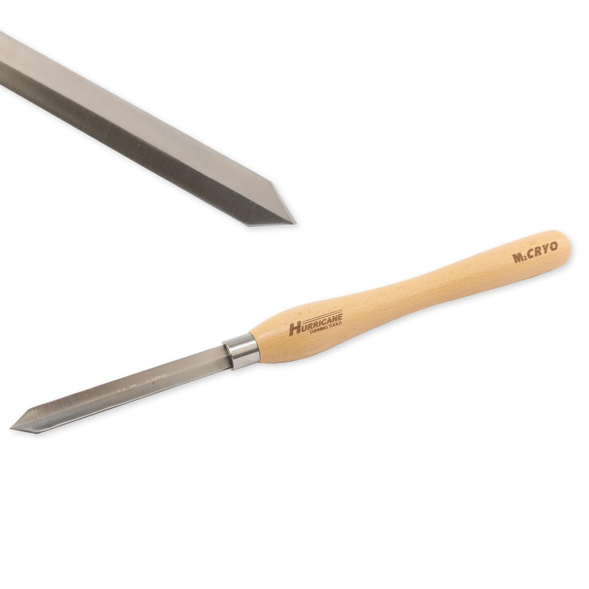 Hurricane Turning Tools, CryoCut Series, HTT-513, M2 Cryo 3/4" Parting Tool for Woodturning Hurricane Turning Tools