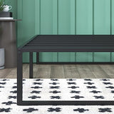 Zinus Lorelei 14 Inch Metal Platform Bed Frame, Mattress Foundation with Steel Slat Support, No Box Spring Needed, Easy Assembly, Twin, Black Zinus