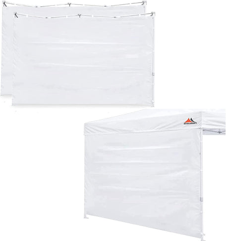 SCOCANOPY SideWall for 12x12ft Canopy Frame, 3 Pack SunWalls Only,(White) SCOCANOPY