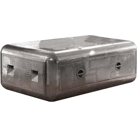 Acme Brancaster Square Coffee Table in Aluminum Acme