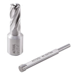 ACTOOL 1/2" Diameter × 1" Depth of Cut HSS ANNULAR Cutter with 3/4'' Weldon Shank ACTOOL