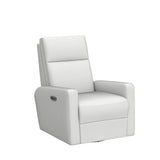 Nurture& The Glider Plus - Premium Nursery Power Recliner | Swivel Chair with Adjustable Head Support and Adjustable Lumbar Support | Built-in USB - The Ultimate Comfort for Nursing, Relaxing (Ivory) Nurture&