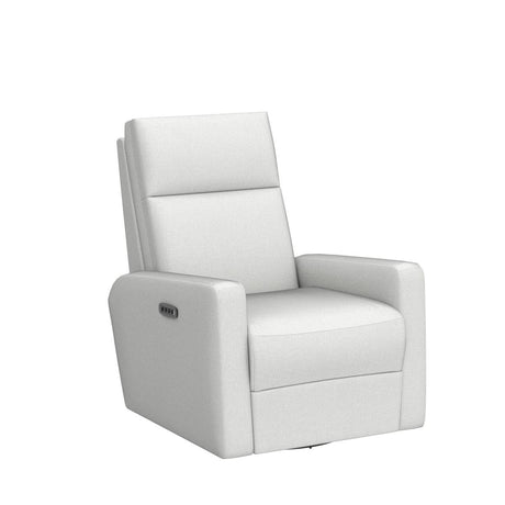 Nurture& The Glider Plus - Premium Nursery Power Recliner | Swivel Chair with Adjustable Head Support and Adjustable Lumbar Support | Built-in USB - The Ultimate Comfort for Nursing, Relaxing (Ivory) Nurture&
