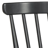 Safavieh American Homes Collection Addison Spindle Back Settee, 0, Black Safavieh